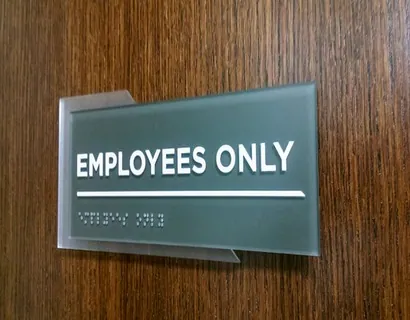 ADA-Compliant Signage example