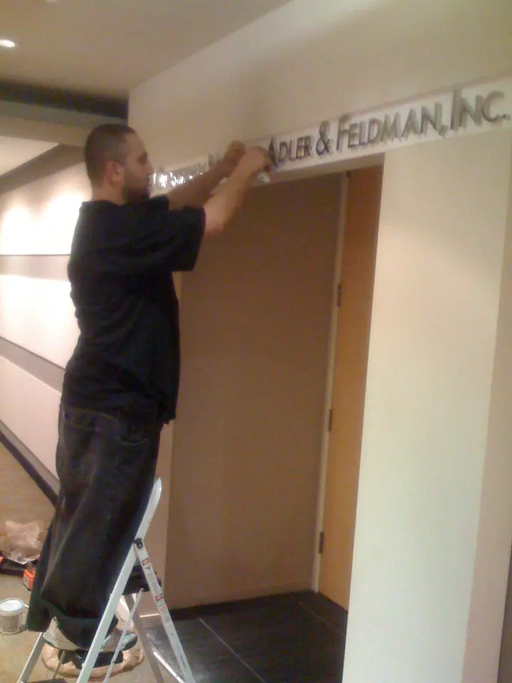 3D Lettering project 3 by United American Signs