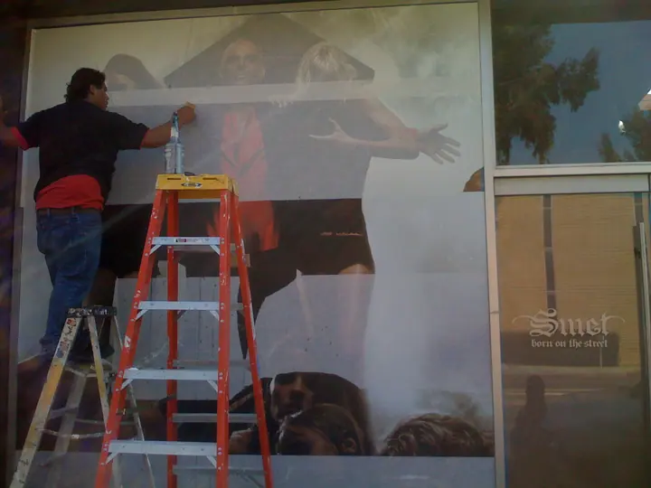 Window Graphics project 5 by United American Signs