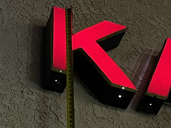Sign project by United American Signs