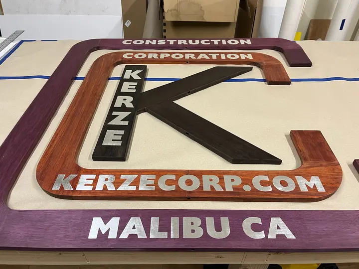 Sign project by United American Signs