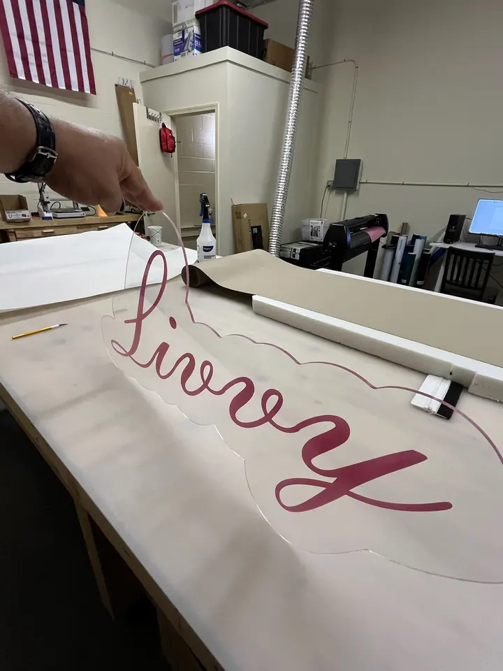 Sign project by United American Signs