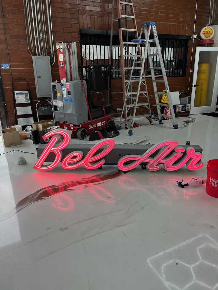 Sign project by United American Signs